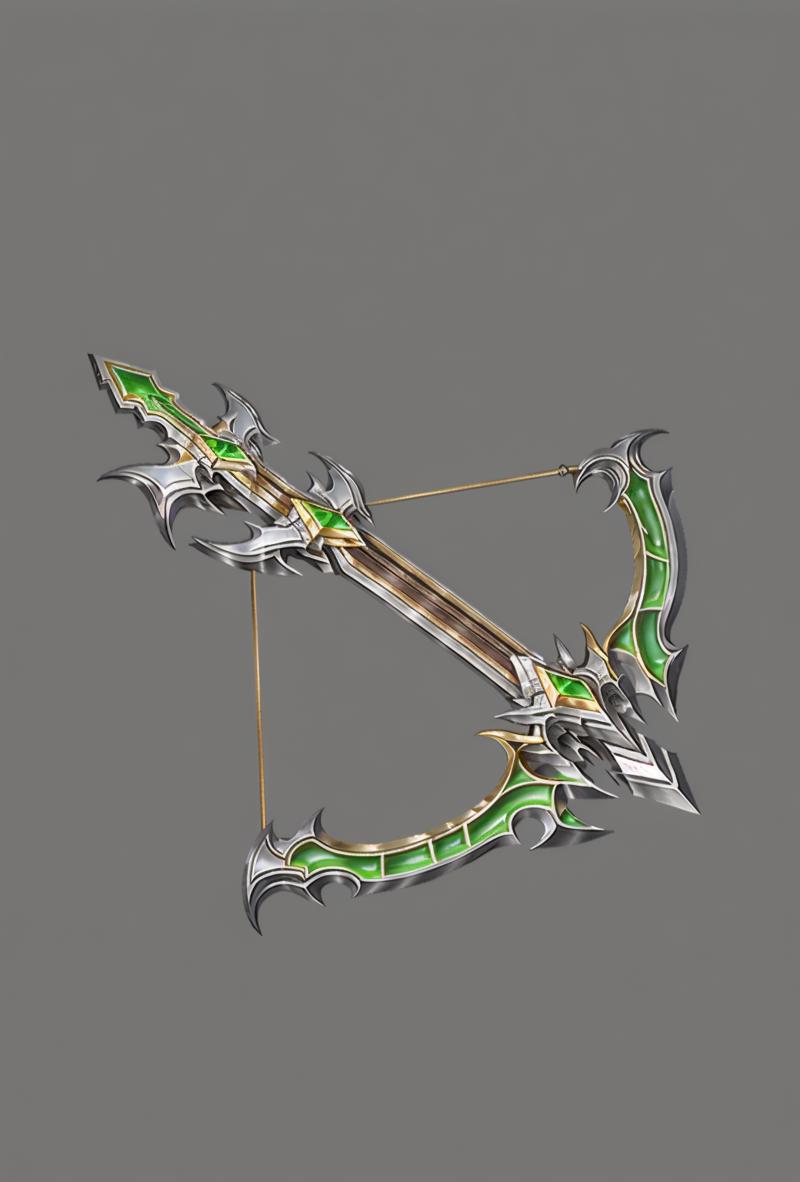 07404-3390576115-Crossbow arrows, Chinese weapons, no humans, grey background, weapon, simple background, bow (weapon), arrow (projectile), still.png